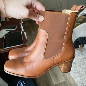 Patina Portland Leather Vero Chelsea boots Tawny